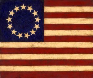 13 star American Flag pinterest